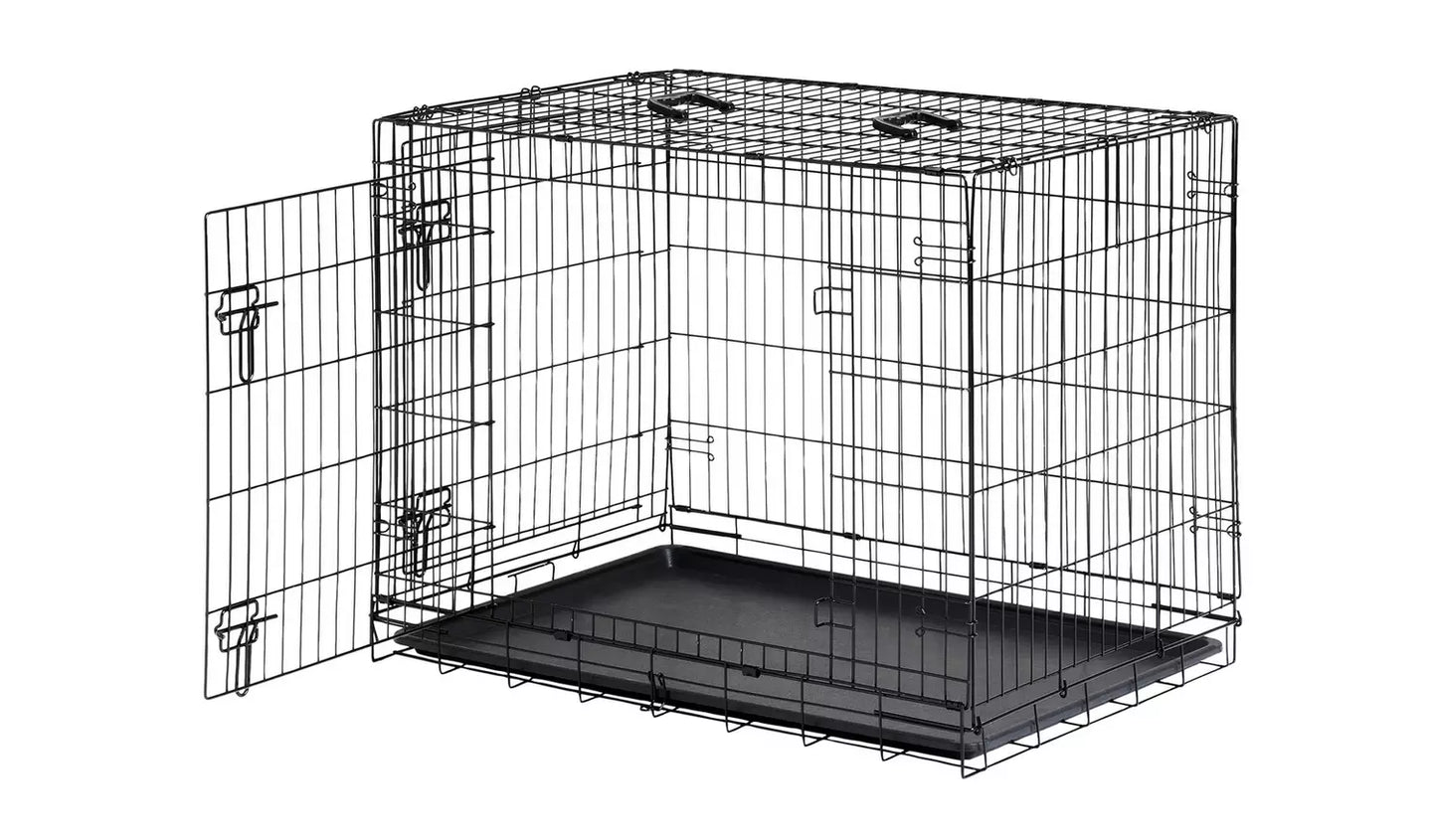 Double Door 54 inch Pet Cage - XXL